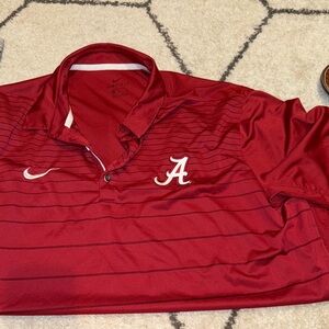 Nike Red Dri-FIT Polo Shirt